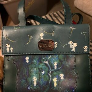 New with imperfections Princess Mononoke cross body bag